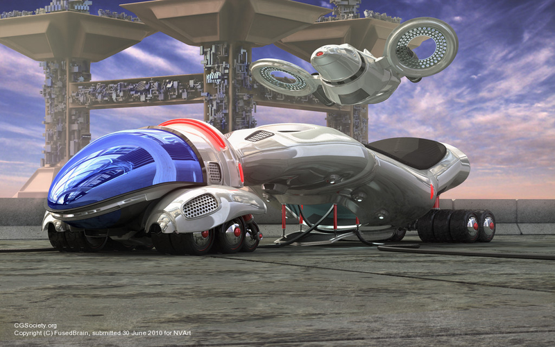 Illustration for article titled Futuristic cars inspired by Syd Mead's Blade Runner designs